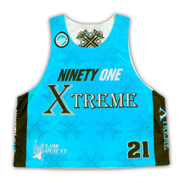 Ligero Lacrosse Pinnies Sublimación Completa / Lacrosse De Alta Calidad Sublimated Jerseys